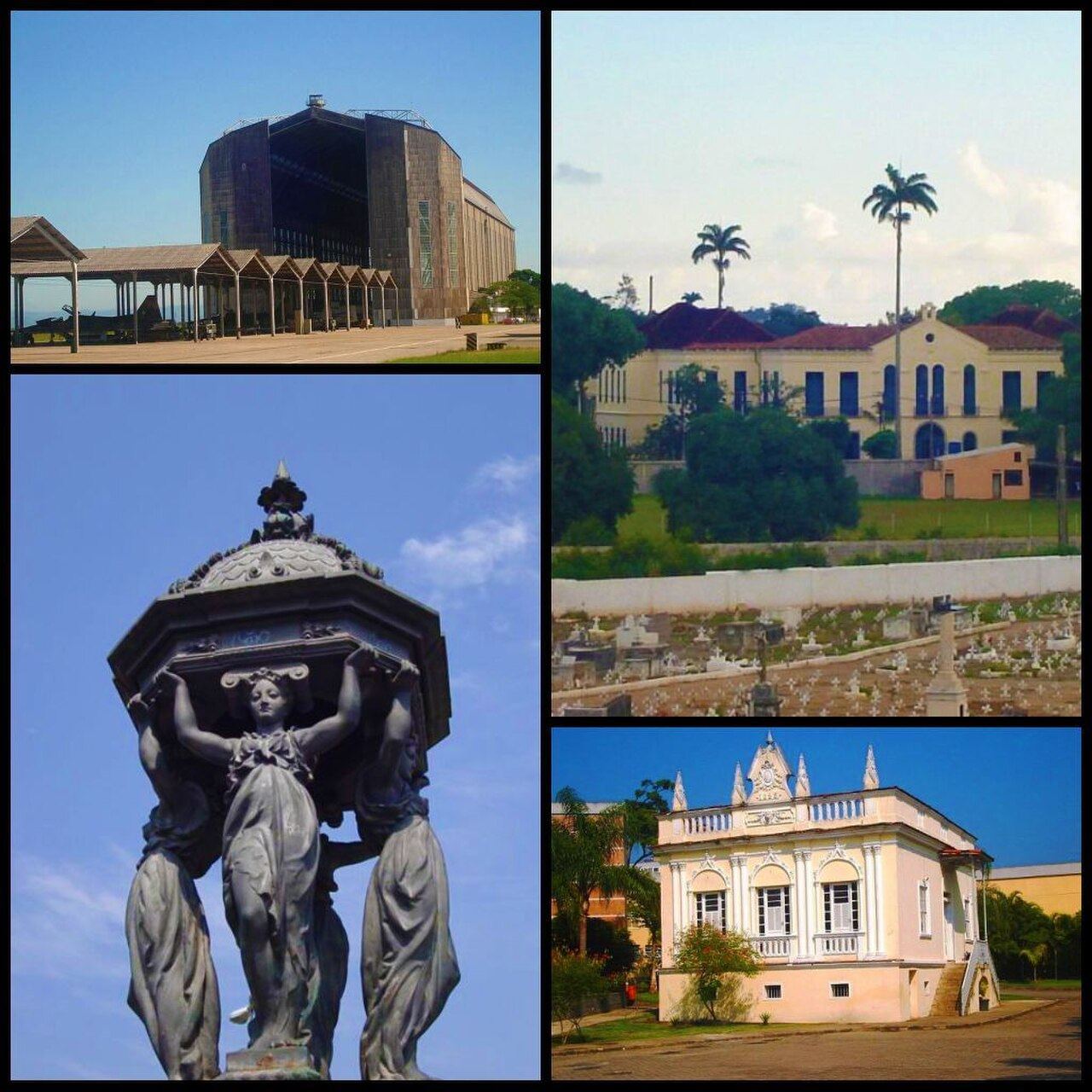 Marcos históricos de Santa Cruz, bairro da Zona Oeste do Rio de Janeiro